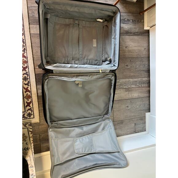 briggs and riley baseline rolling carry on suitcase luggage black #u420xw-4 - Picture 4 of 12